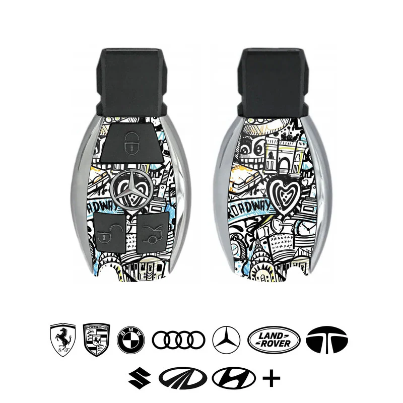 Broadway Abstract Car Key Skins - Image 3