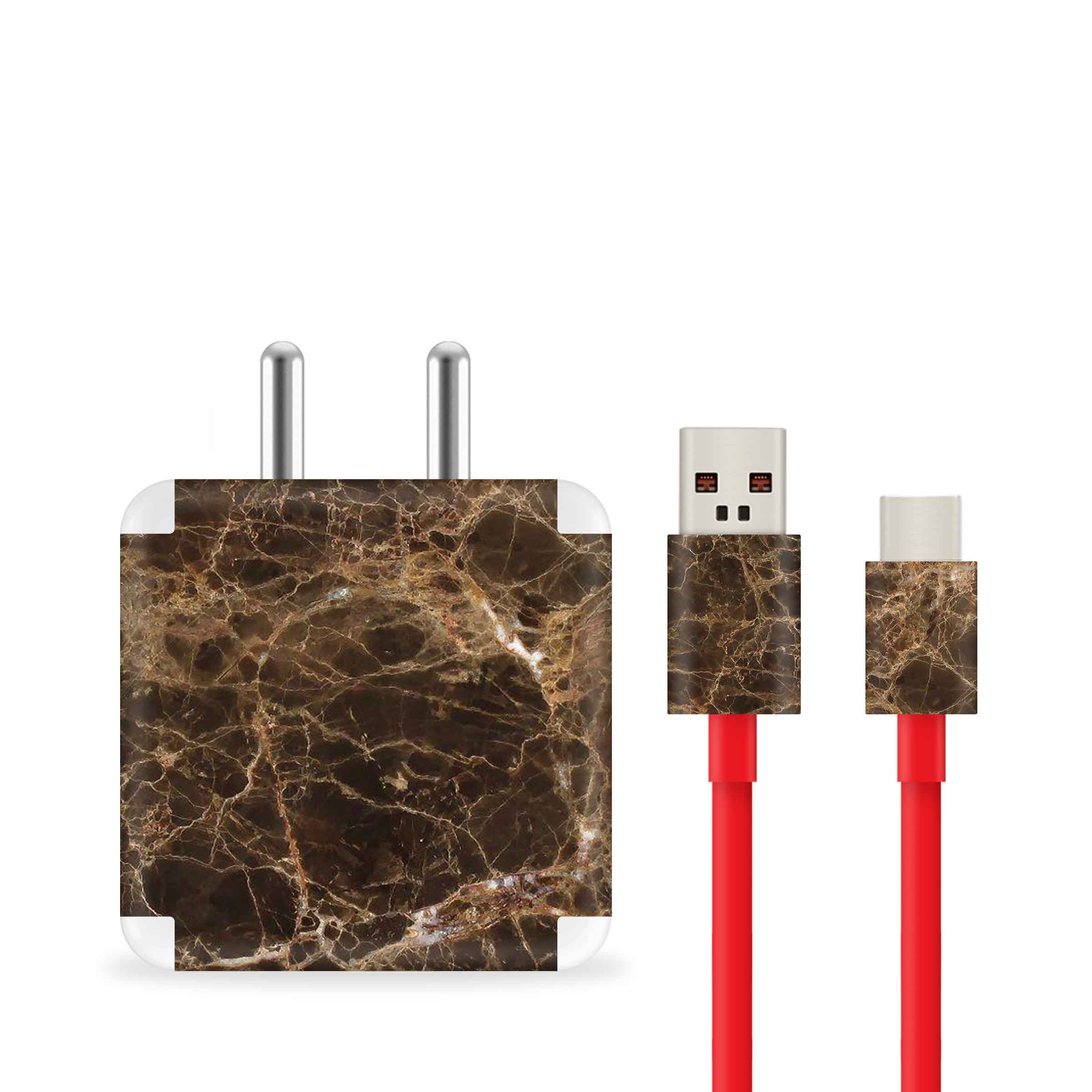 Brown Marble Charger Skin - Image 2