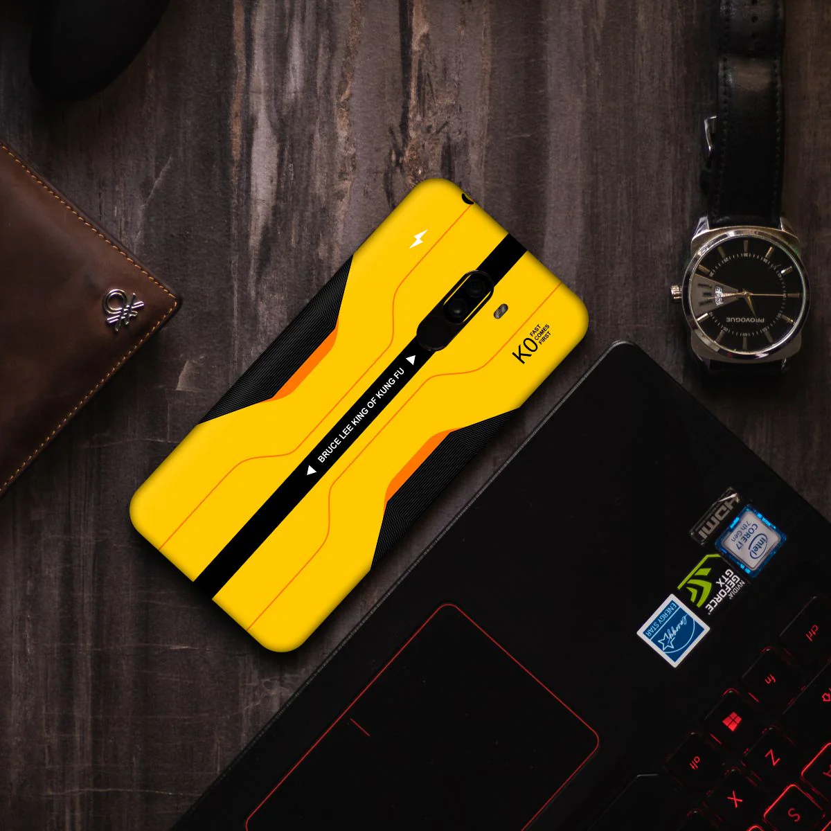 Bruce Lee Inspired Edition Mobile Skin - Image 2