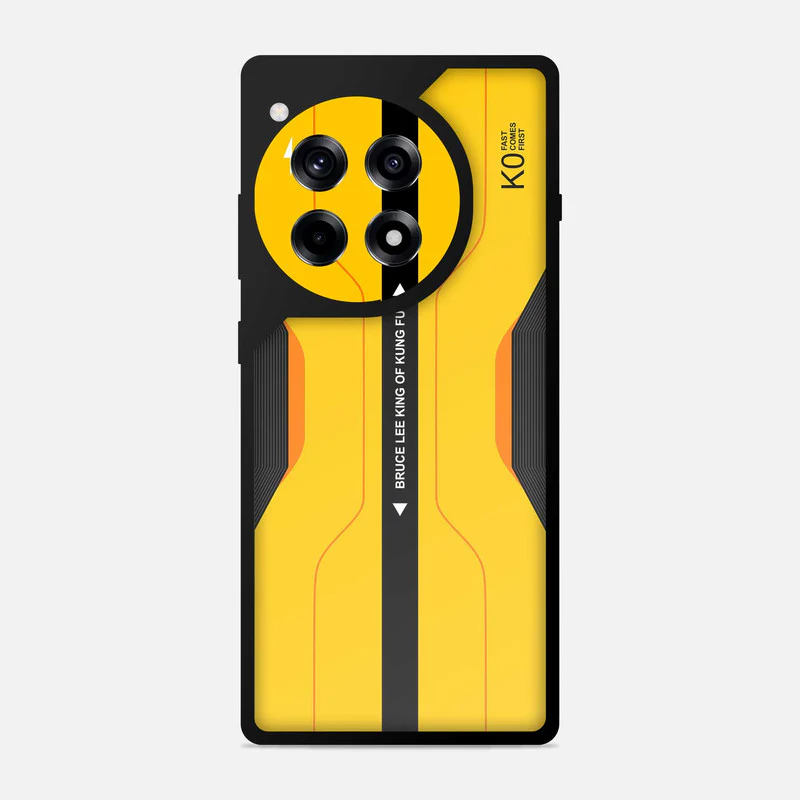 Bruce Lee Edition - Yellow Bumper Mobile Cover
