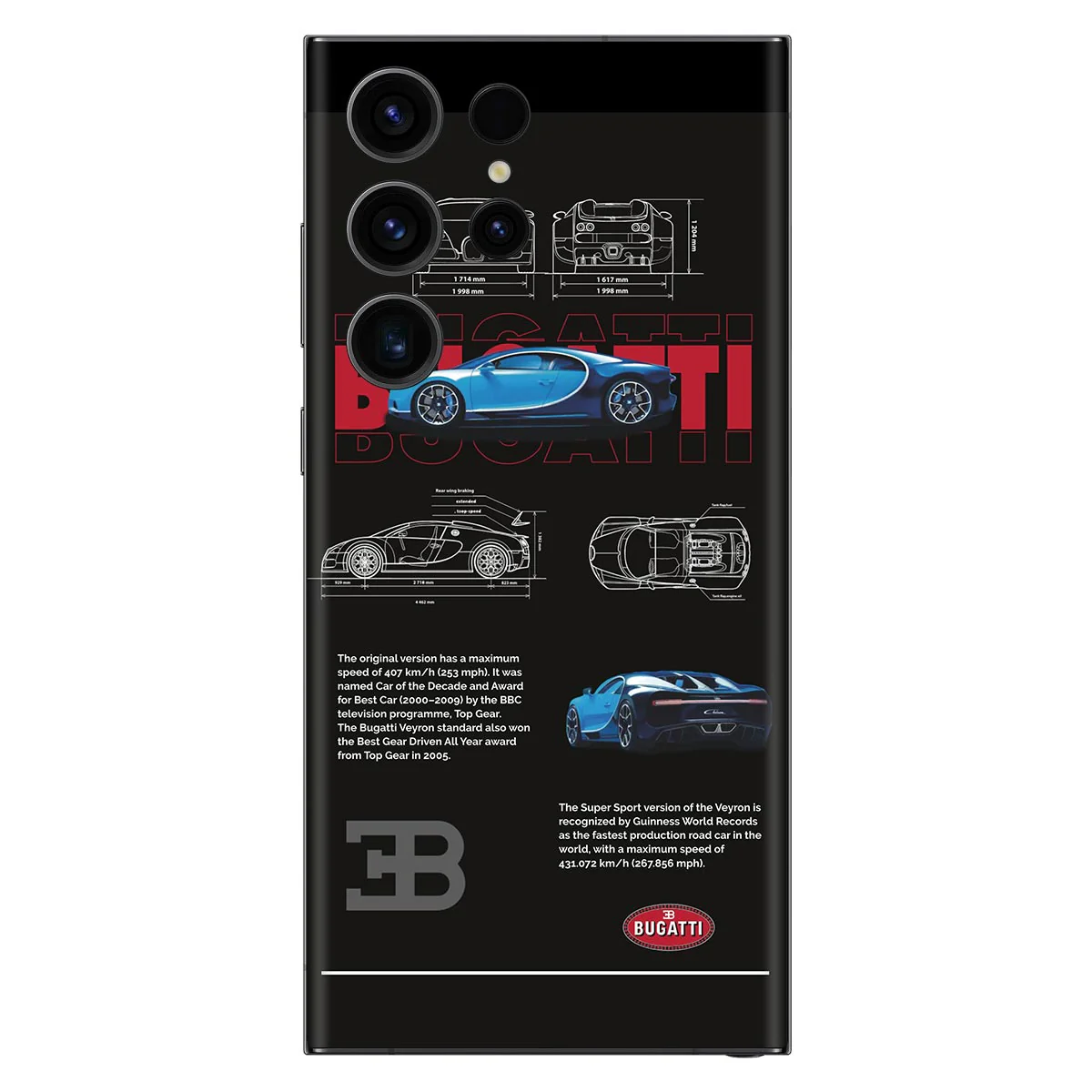 EB Black Mobile Skin