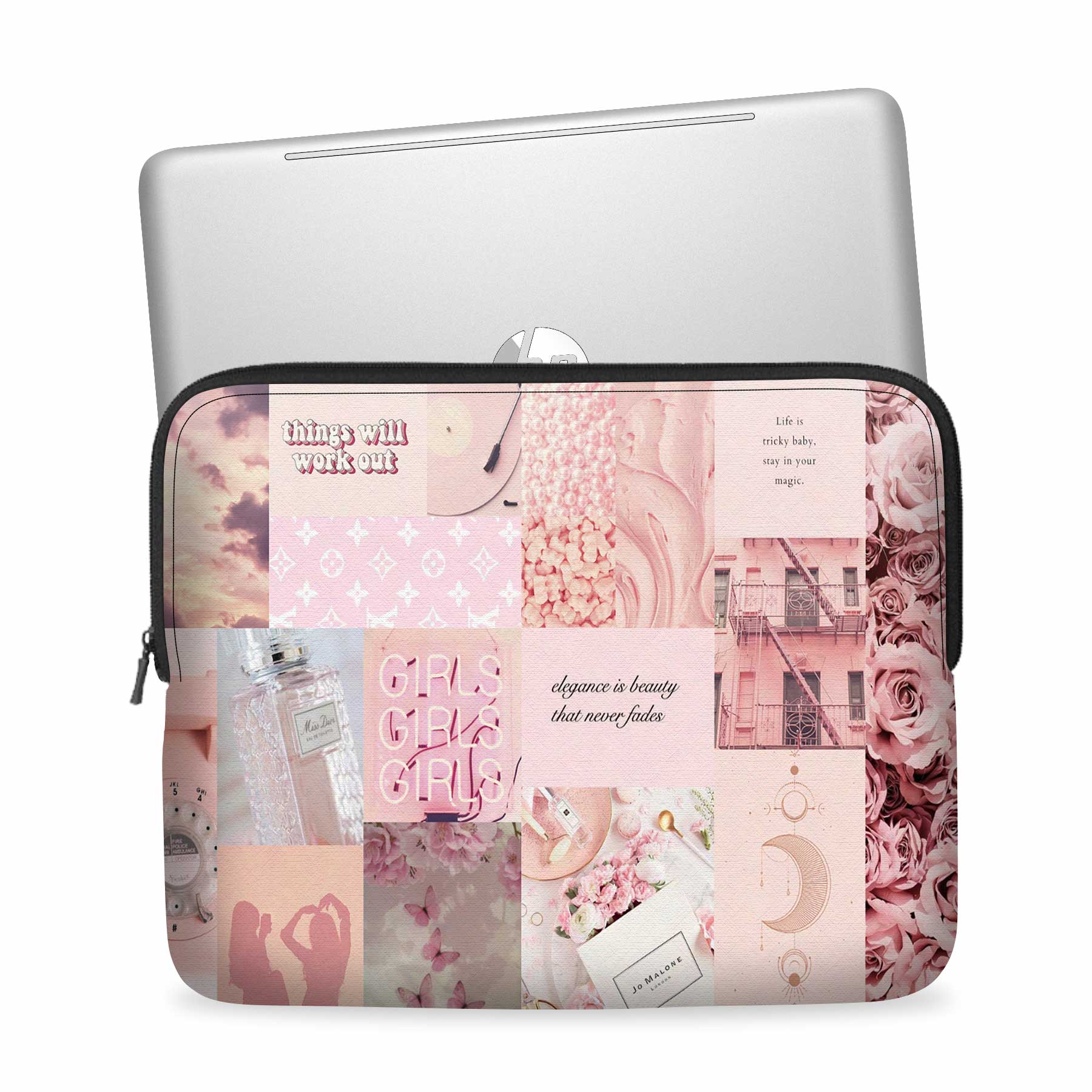 Beauty Never Fades Laptop Sleeve