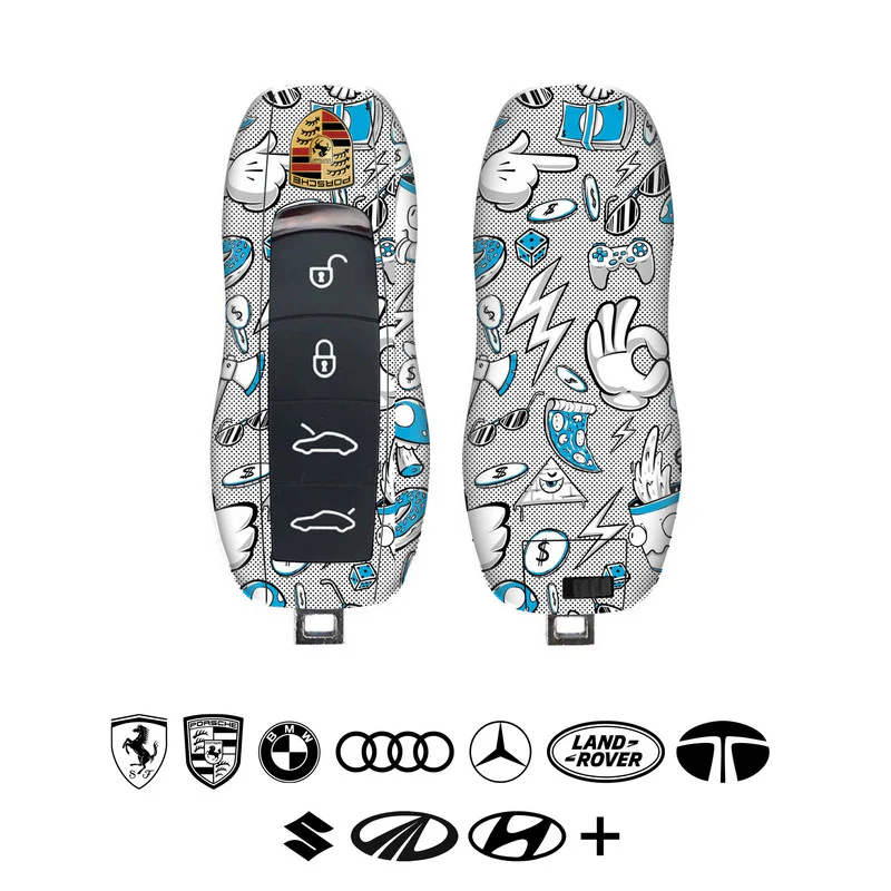 Cartoon Perfecto Car Key Skins