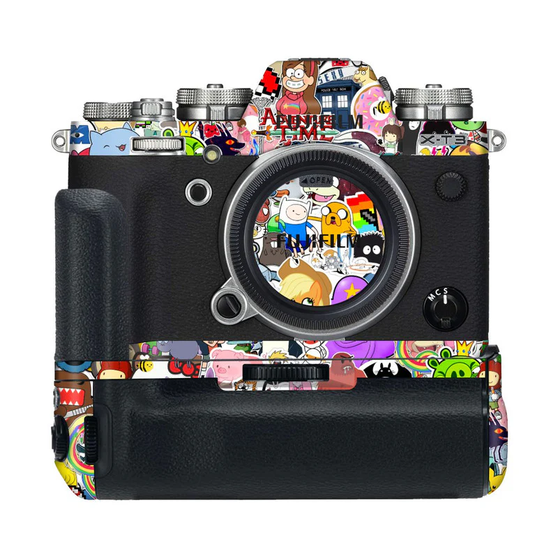 Cartoon Stickers Camera Skins - Image 4