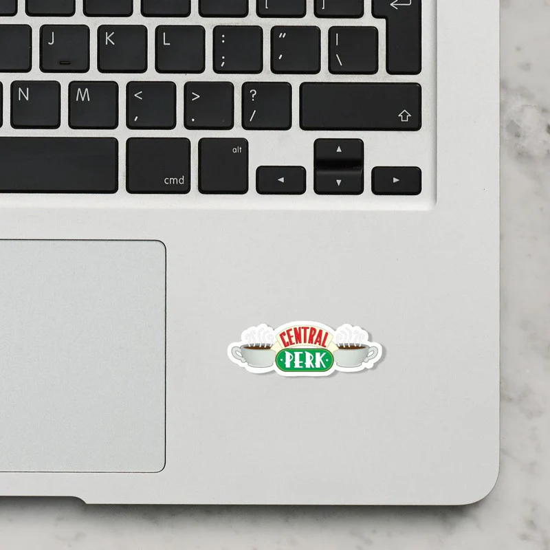 Central Perk Laptop Sticker - Image 2