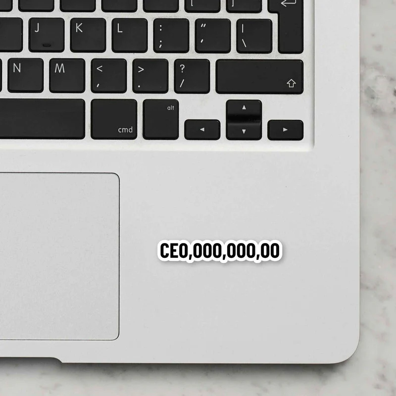 CEO Laptop Sticker - Image 2