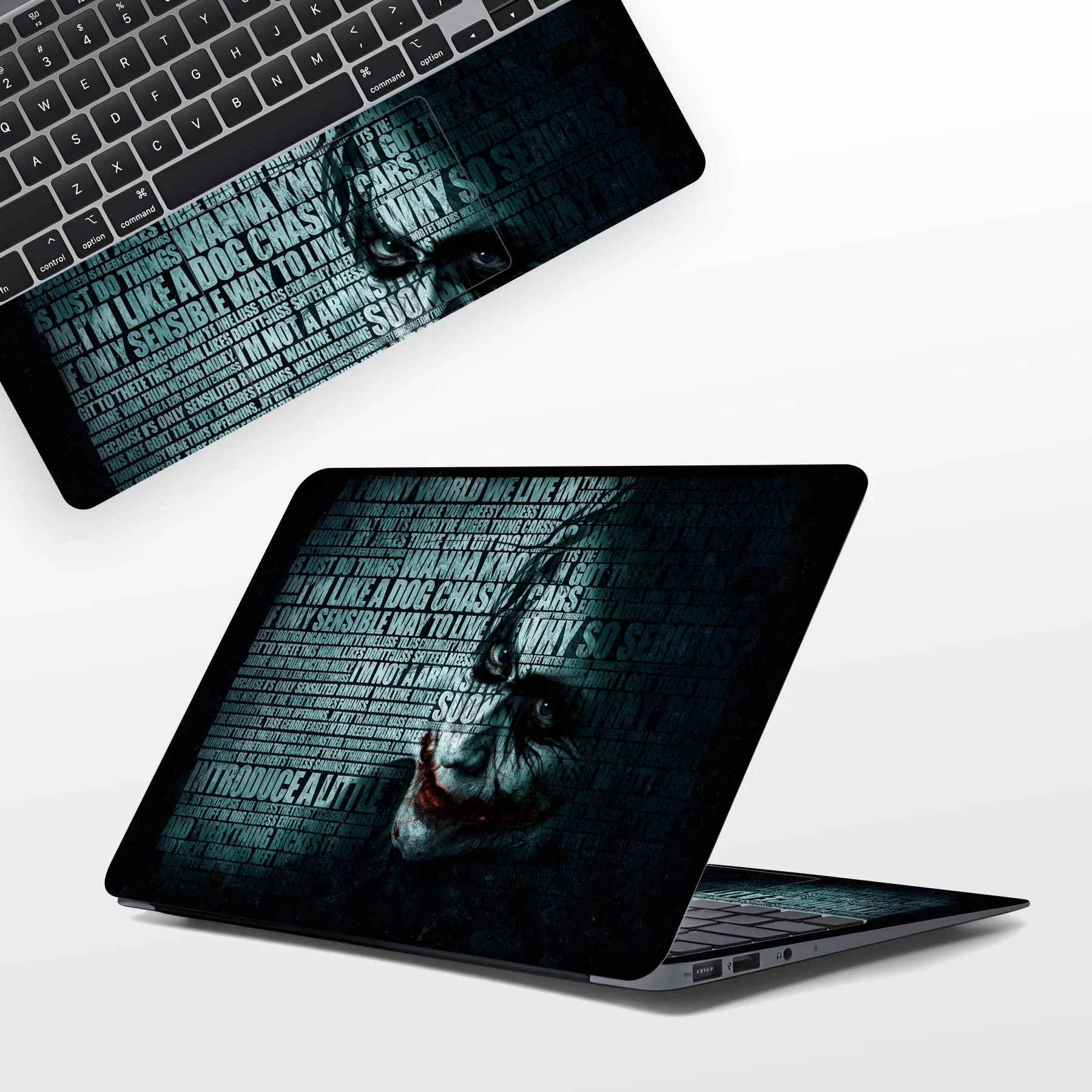 Chaotic Words Laptop Skins