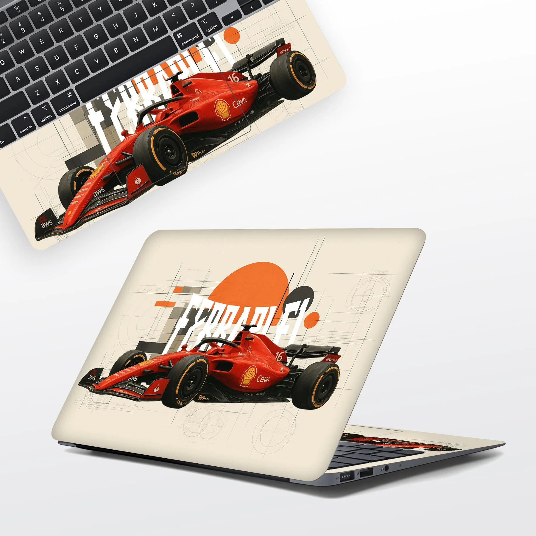 Ferrari F1 Laptop Skin