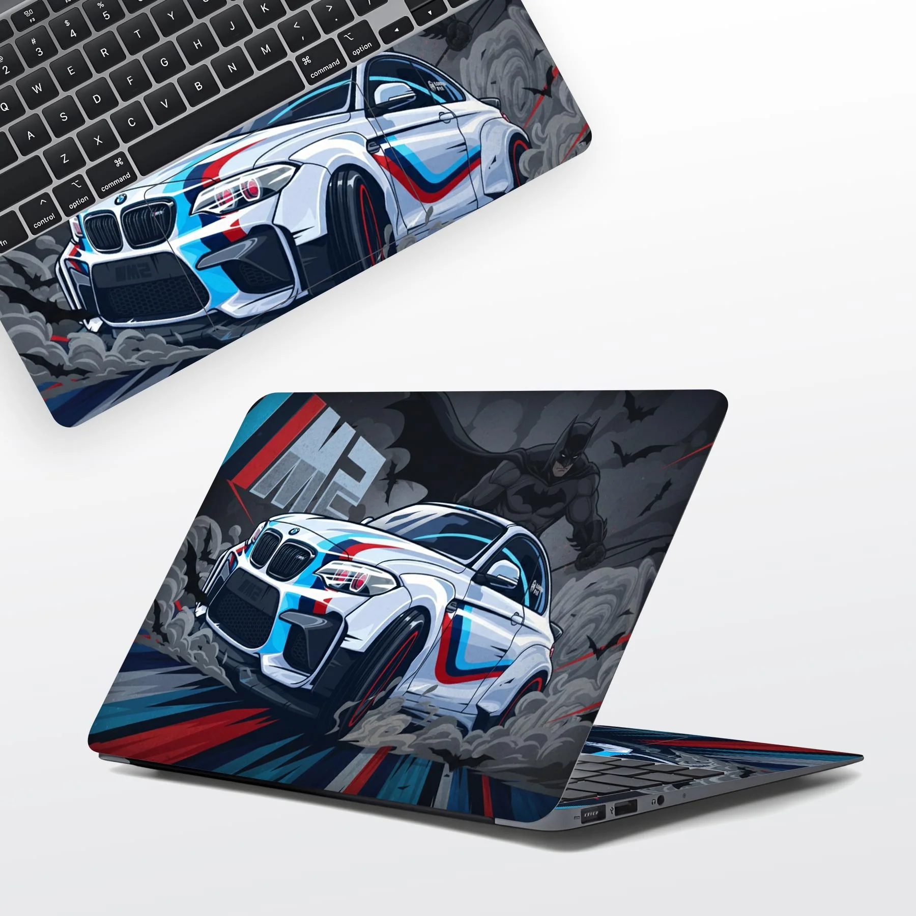Retro Racing Laptop Skin
