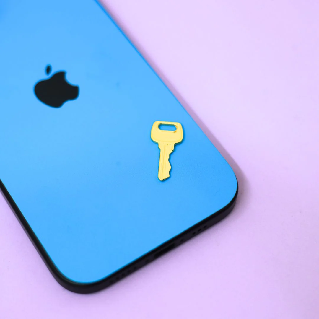 Charm Skins Blue key Mobile Skin