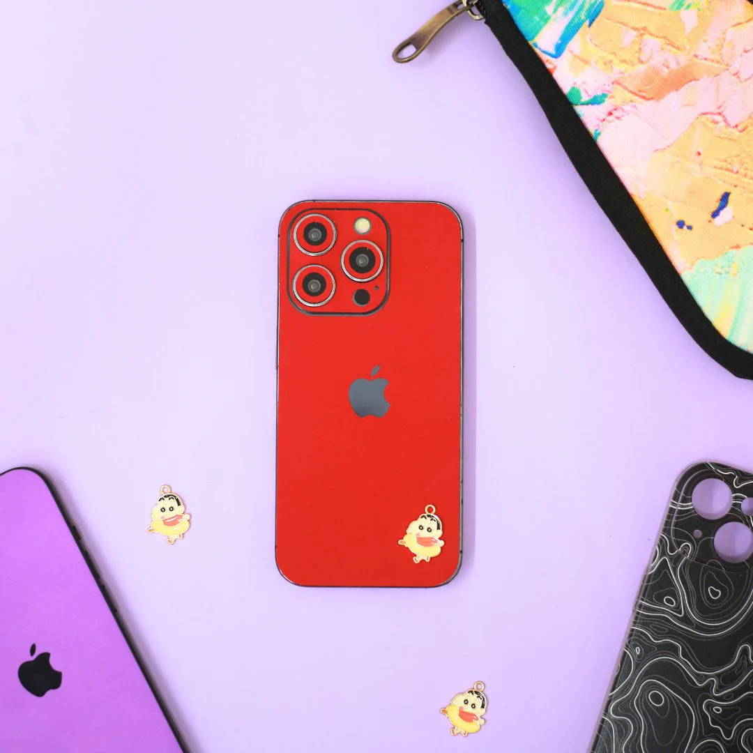 Charm Skins Red Cartoon Mobile Skin