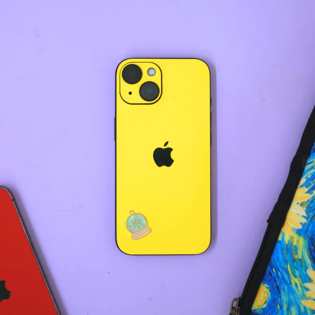 Charm Skins Yellow Mobile Skin
