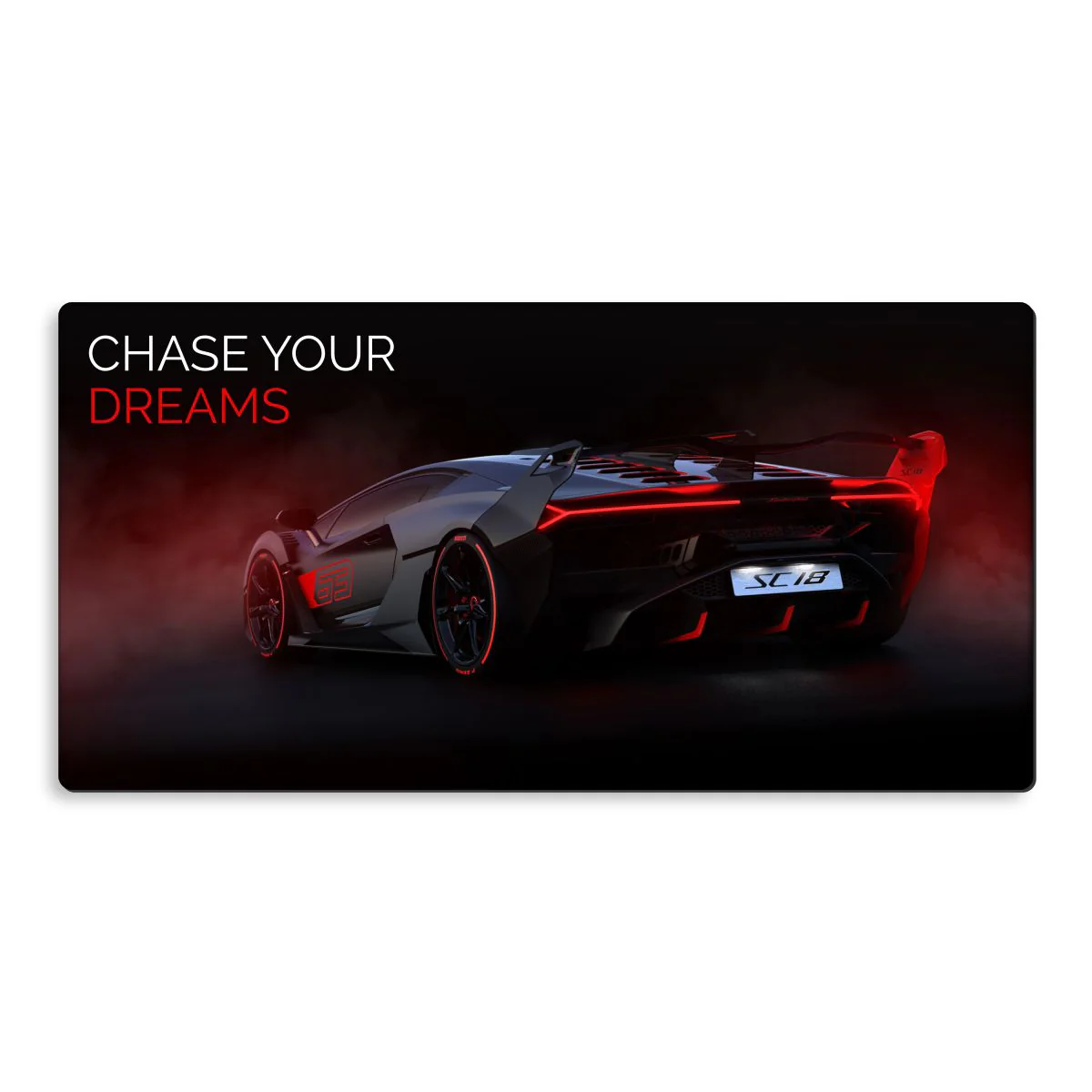 Chase Your Dreams Gaming Mouse Pad