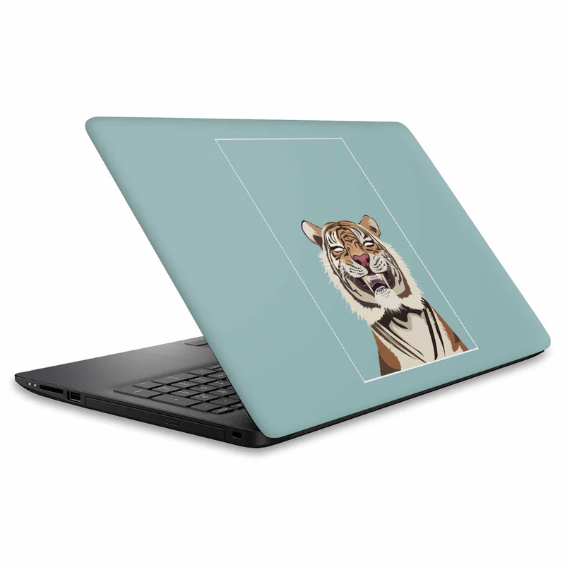 Smile Mr Tiger Laptop Skin