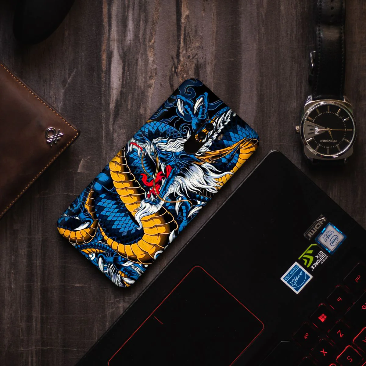 China Dragons Mobile Skin