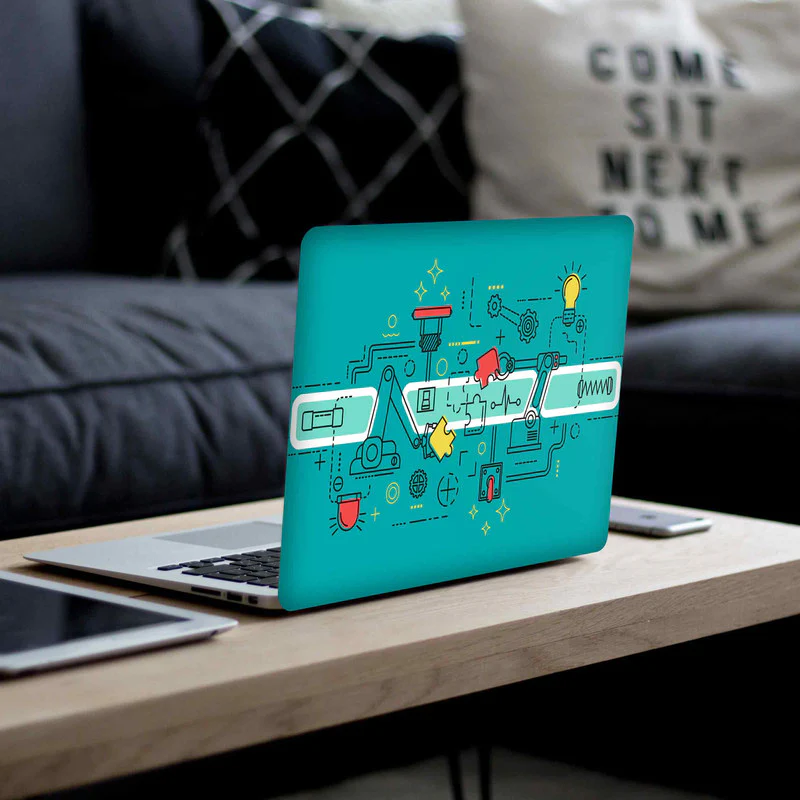 Circuit 1 Laptop Skin - Image 3