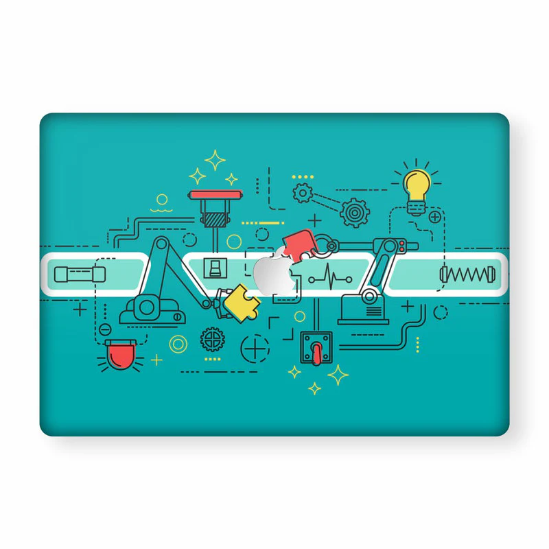 Macbook Circuit 1 Laptop Skin