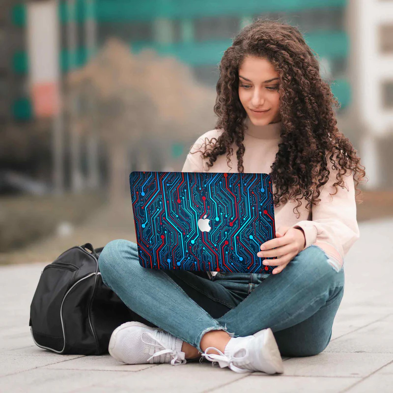 Macbook Circuit 2 Laptop Skin - Image 5