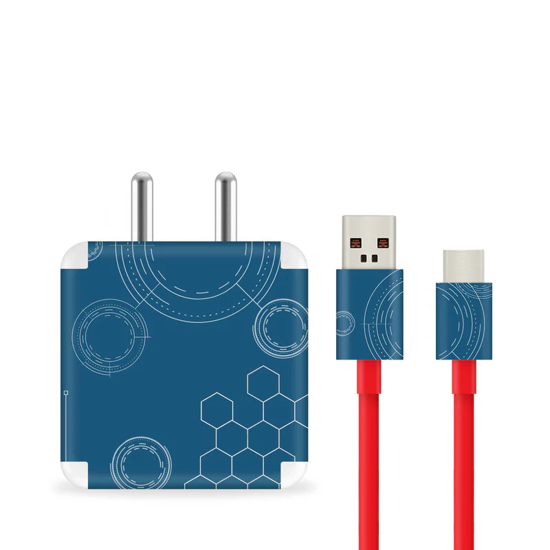 Circuit Anatomy Blue Charger Skin - Image 2