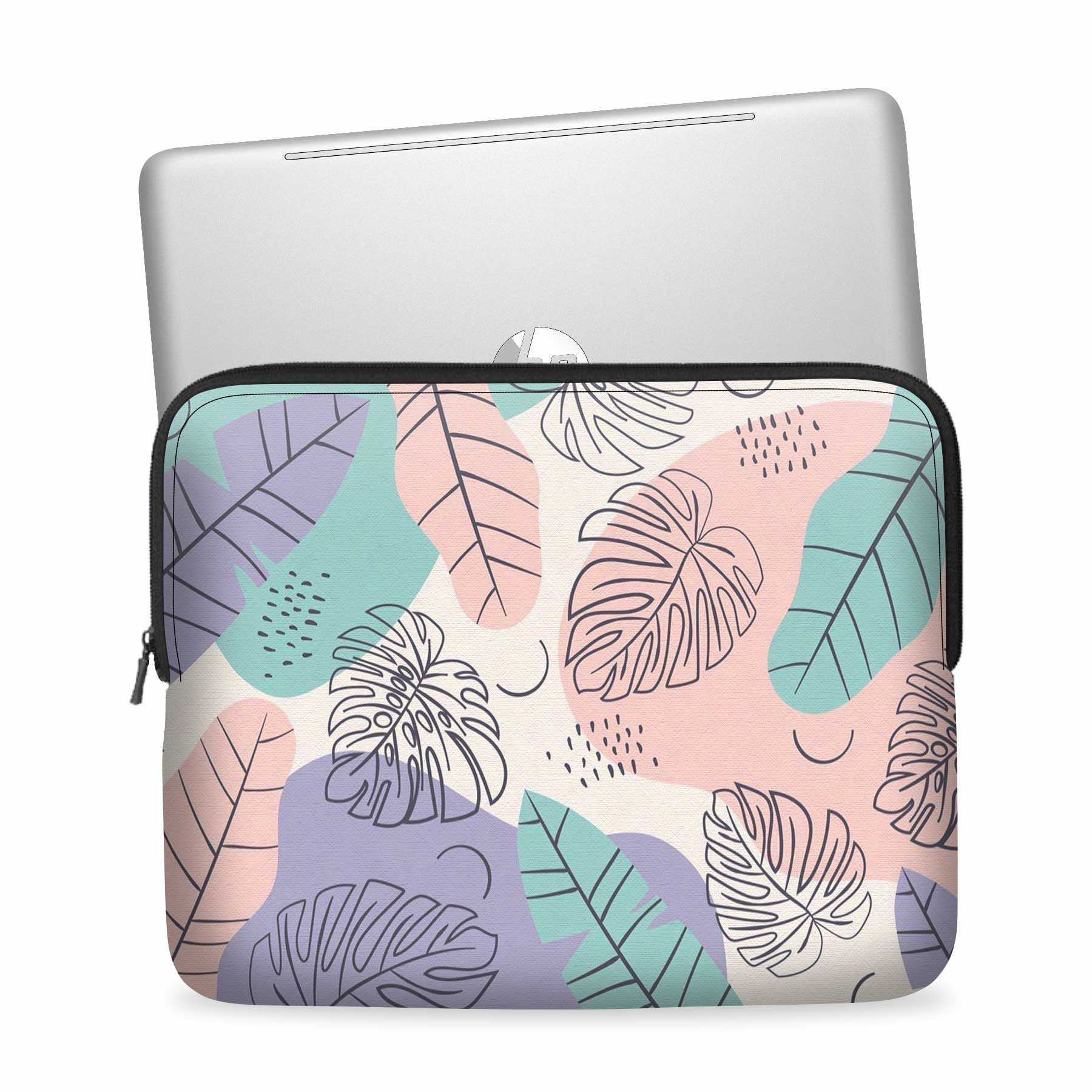 Moonlit Petals Laptop Sleeve