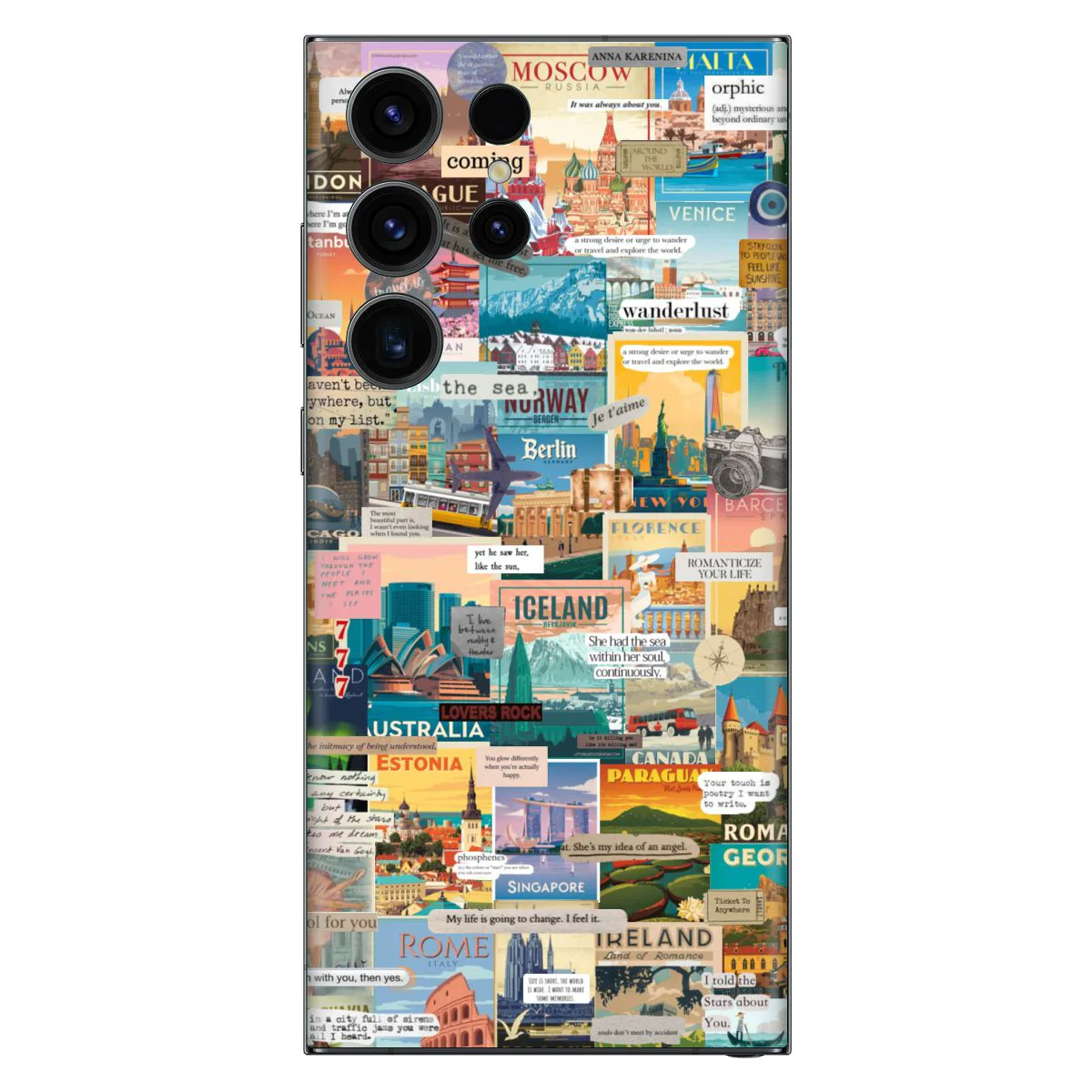 City Names Mobile Skin