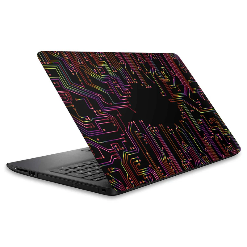 Color Circuit Laptop Skins