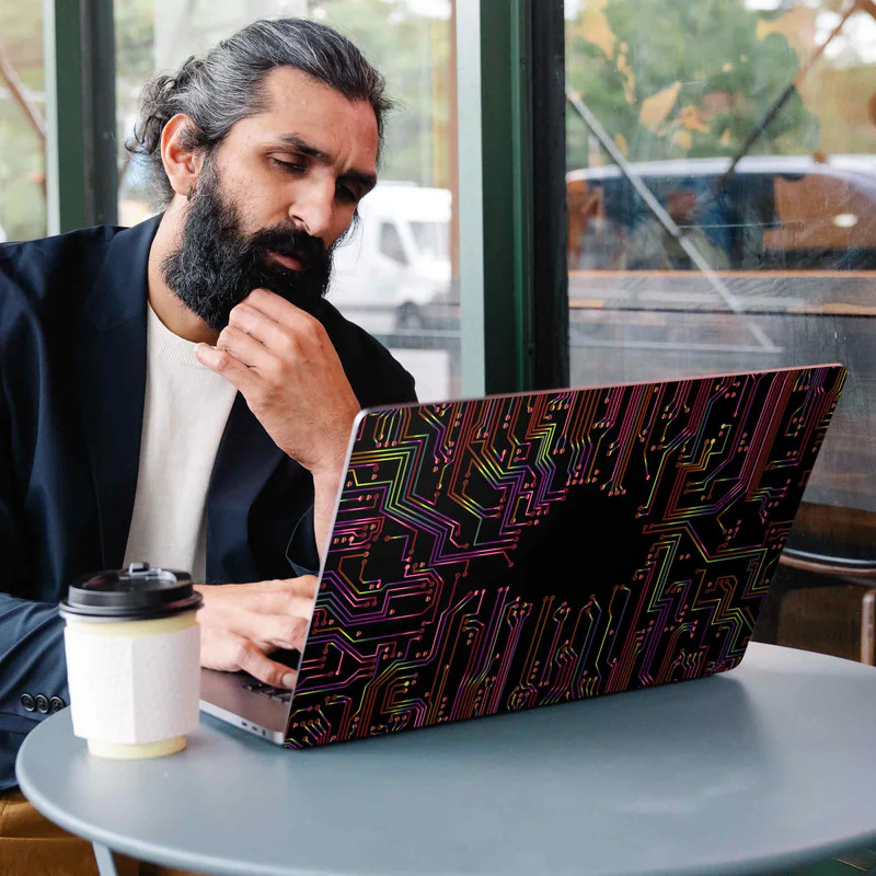 Color Circuit Laptop Skins - Image 2
