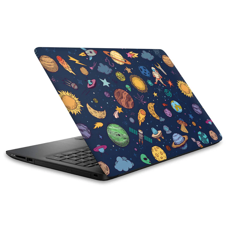 Color Space Laptop Skins