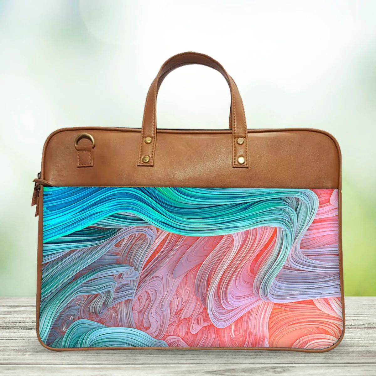 Color Splash Classic Laptop Bag - Image 2