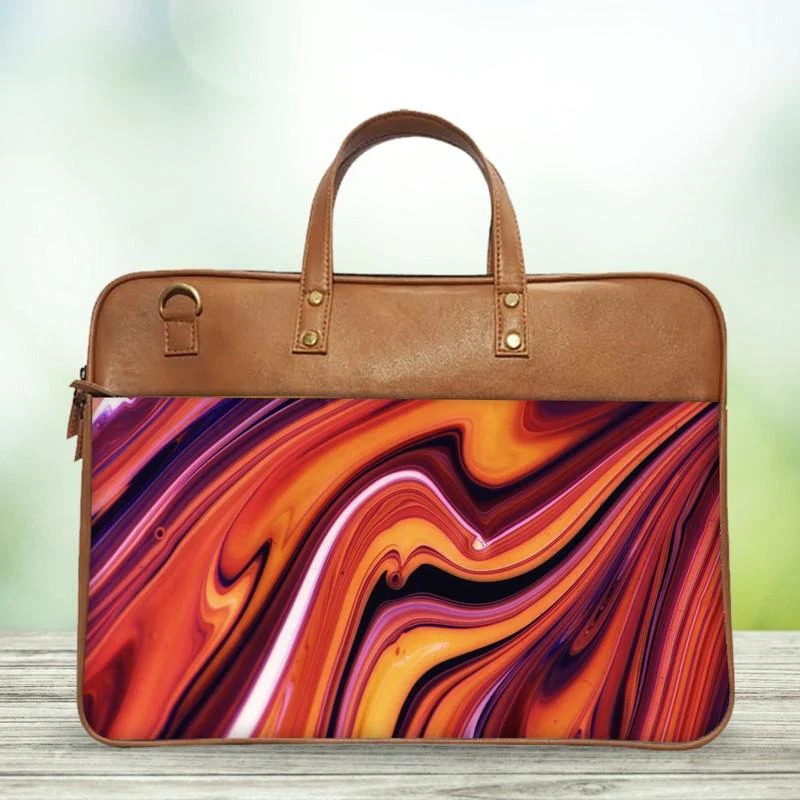 Color Splash Classic Laptop Bag - Image 3