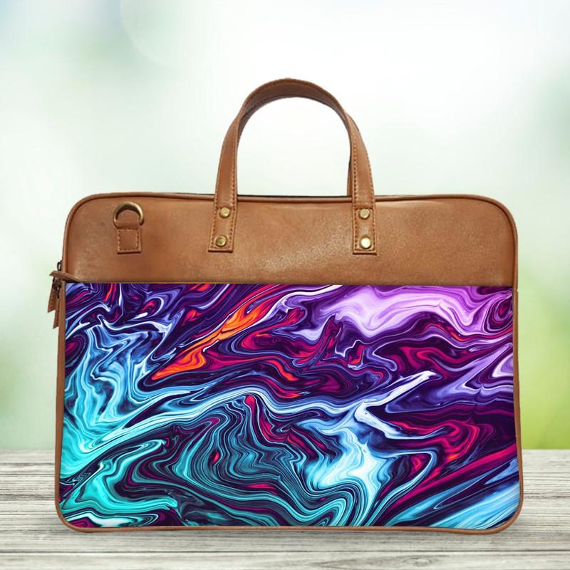 Color Splash Classic Laptop Bag - Image 5