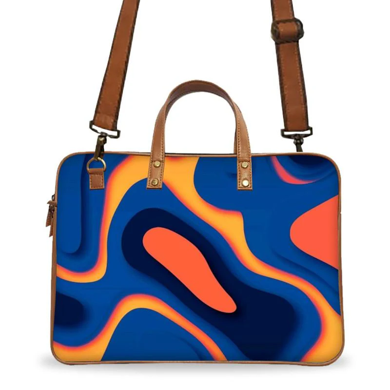 Color Splash Deluxe Laptop Bag - Image 4
