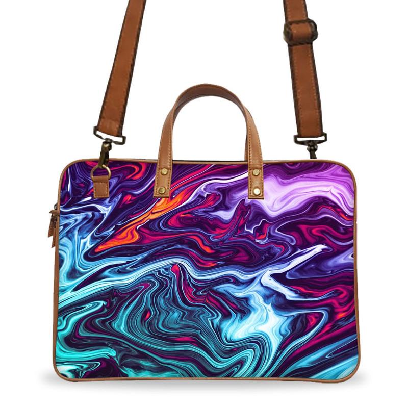 Color Splash Deluxe Laptop Bag - Image 5