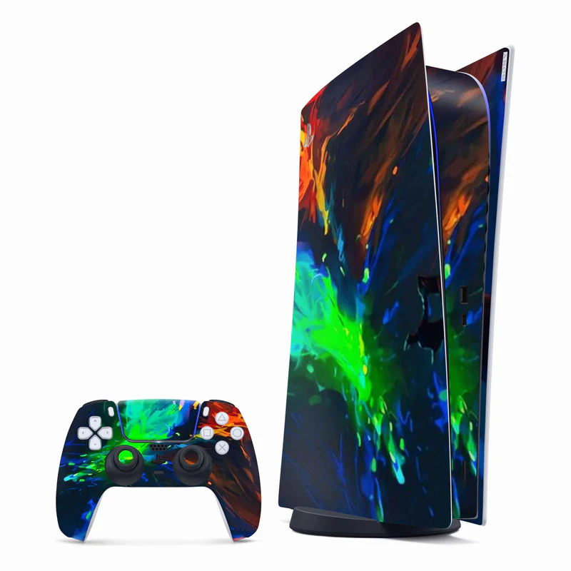 Color Splash 10 PlayStation Skin