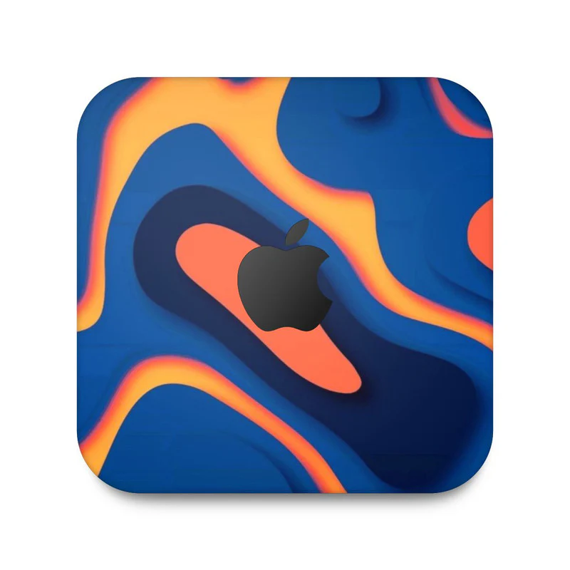 Color Splash 9 Skin For Apple Mac Mini