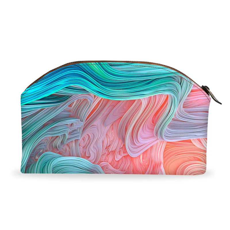 Color Wood Tech Pouch