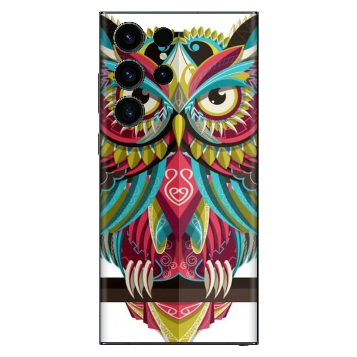 Colorful Owl Mobile Skin
