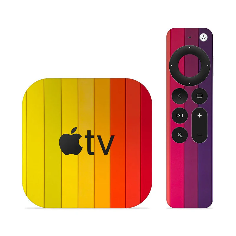 Colour Stripes Skin For Apple TV