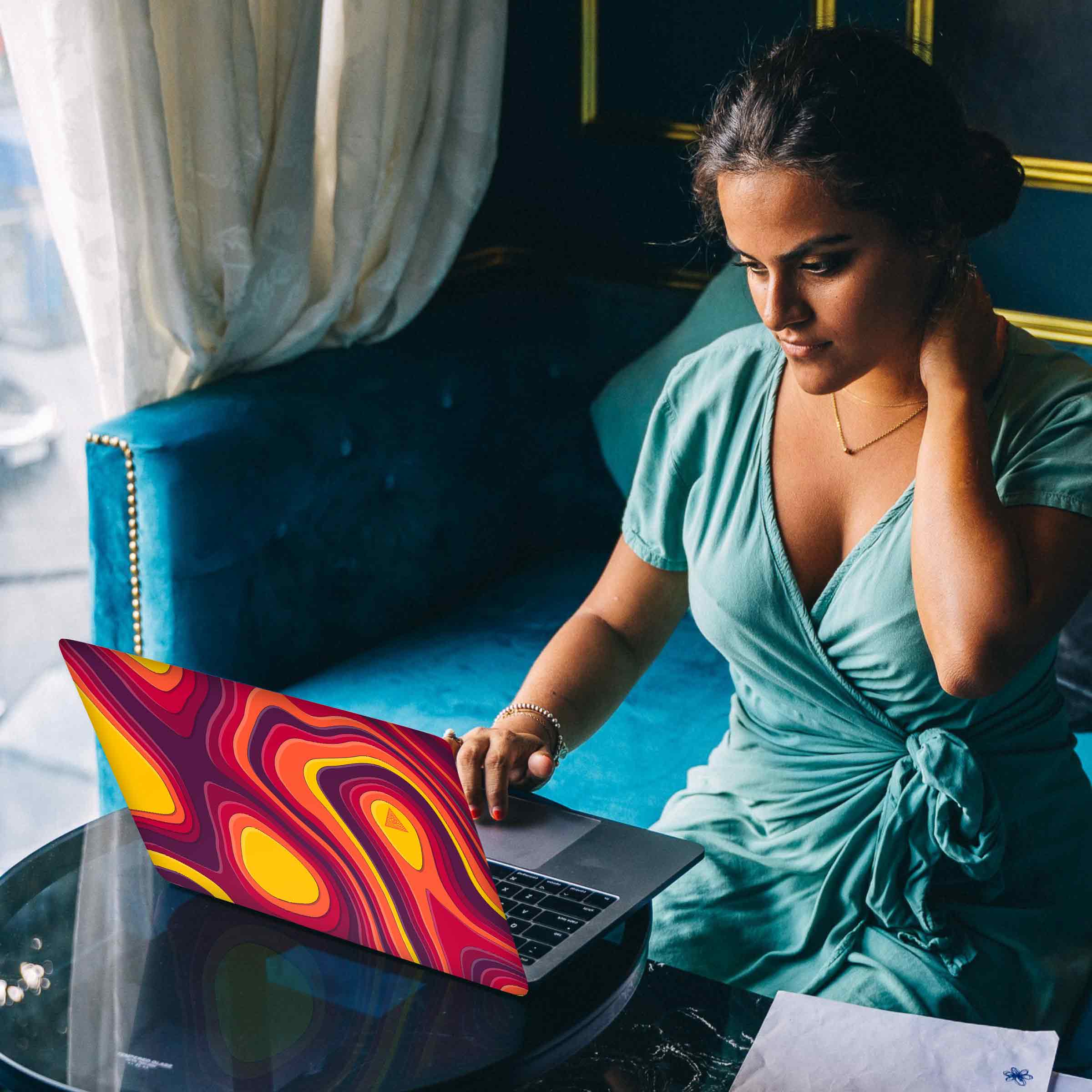 Colourful Curvature Laptop Skins - Image 9