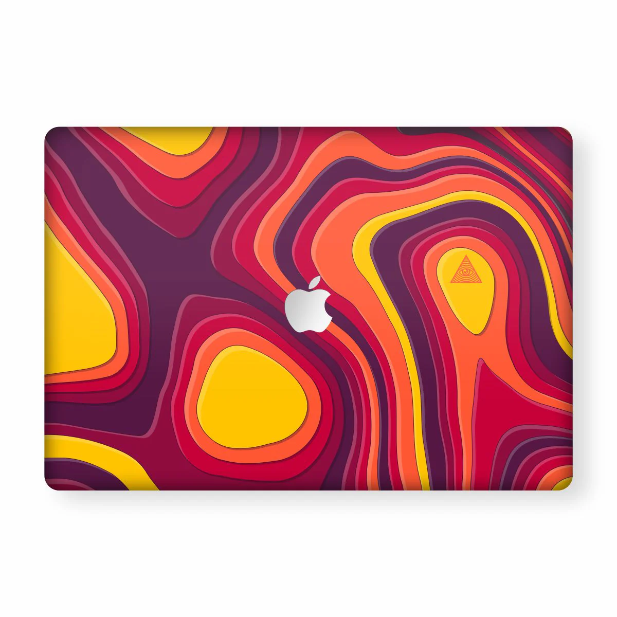 Colourful Curvature MacBook Skins Collection - Image 4