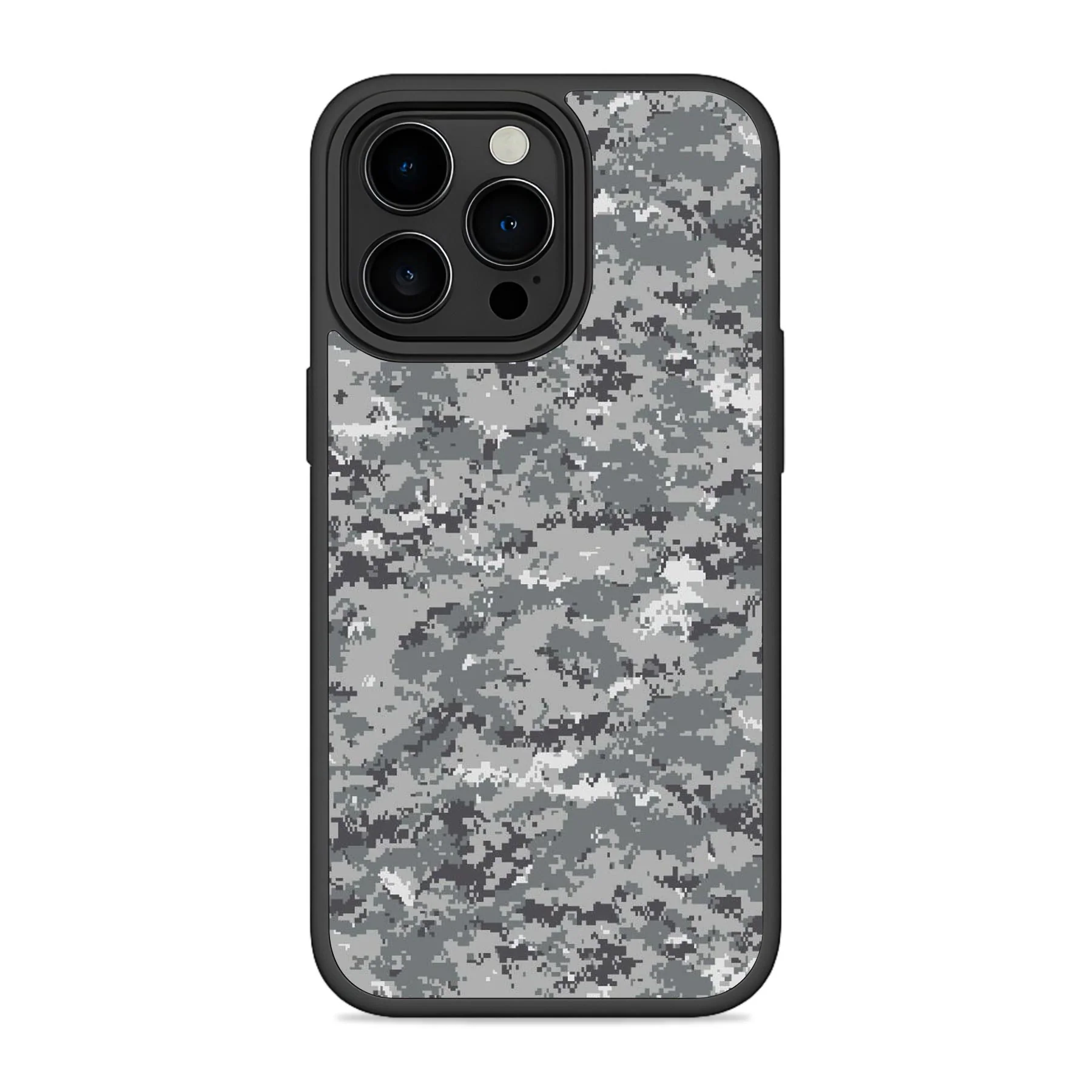 Digi Grey Camo Mobile Bumper Cover