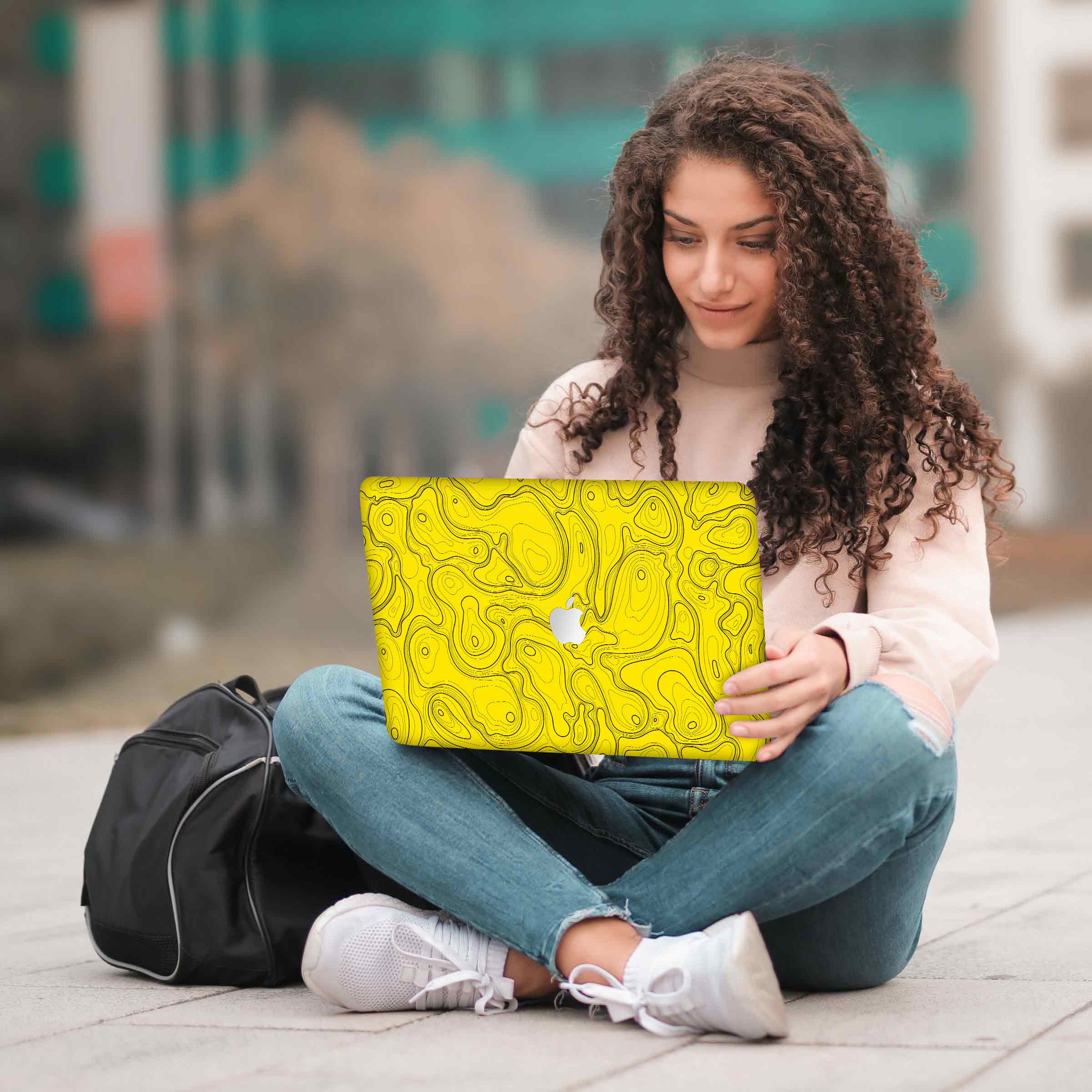 Colourful Topography MacBook Skins Collection - Image 13