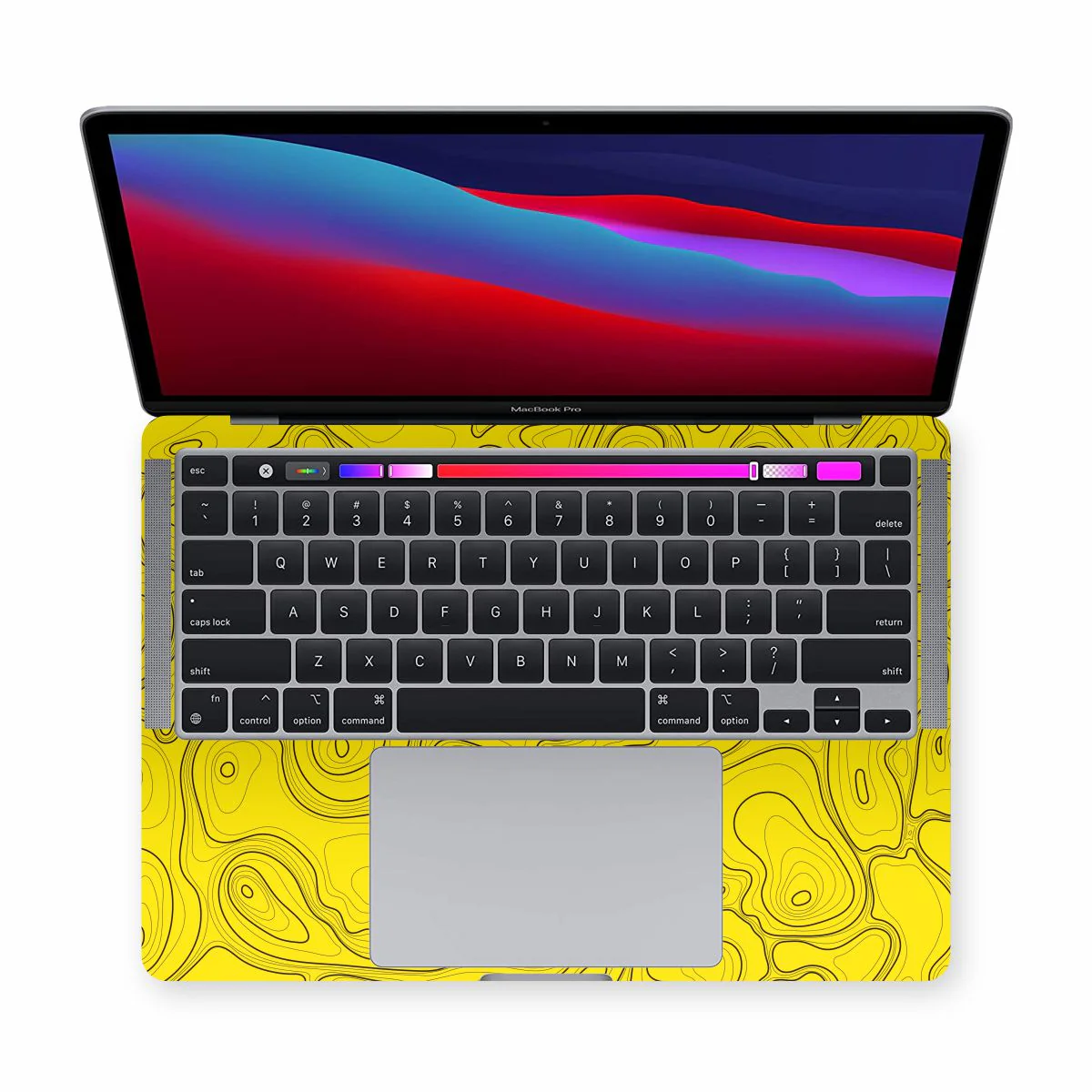 Colourful Topography MacBook Skins Collection - Image 9