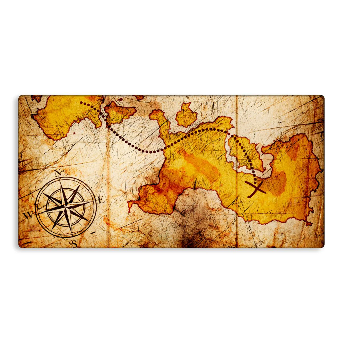 Compass Map Tech Mat