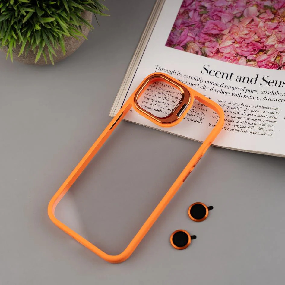 360 Bumper Cover for iPhone 15 Pro - Orange