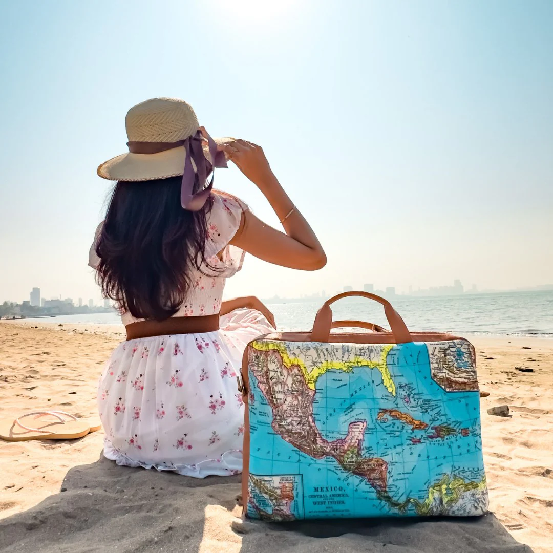 Adventurous Map Office/Laptop Bag