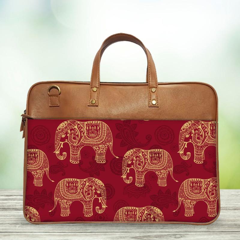 Elephant Art 2 Classic Laptop Bag