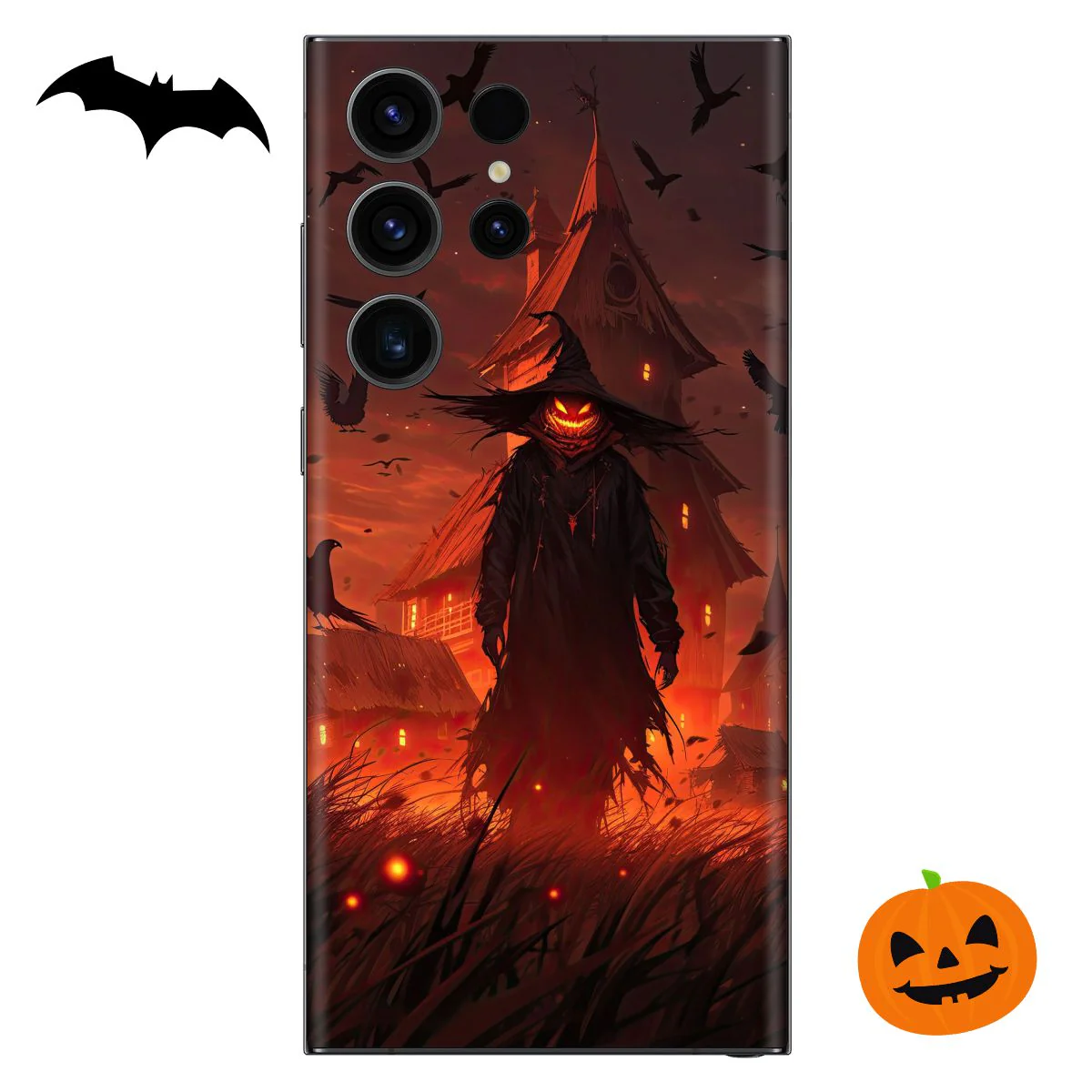 Halloween Mobile Skin - Pumpkin Pie #2