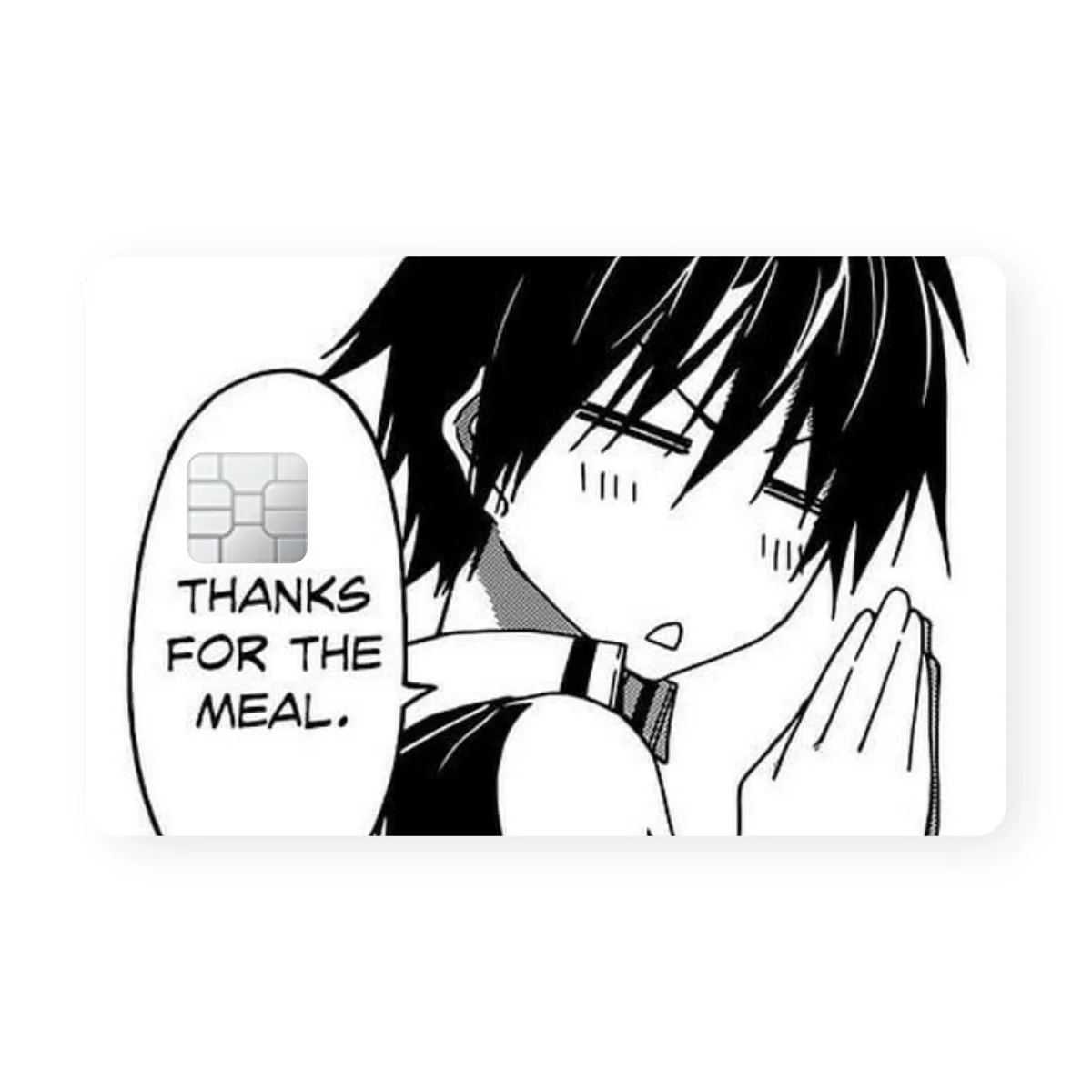 Thanks For The Meal Card Skin - Image 2