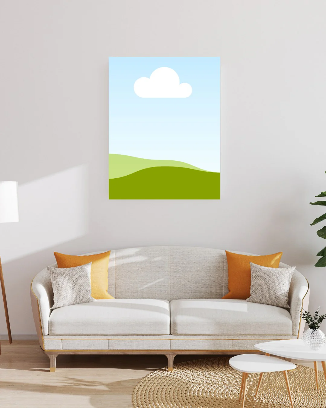 Customized Wall Self Adhesive Poster